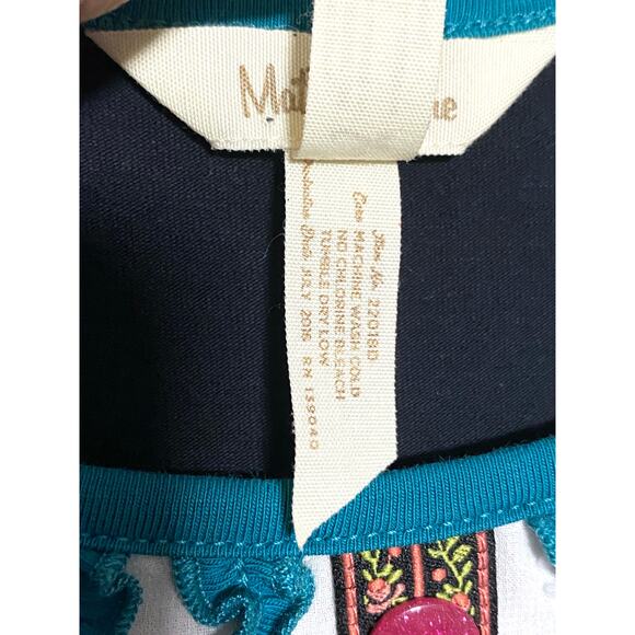 Matilda Jane Once Upon A Time Sense Of Wonder Dress Black Blue Bow Girls 8 - Picture 8 of 8